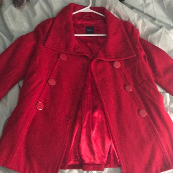 gap red coat